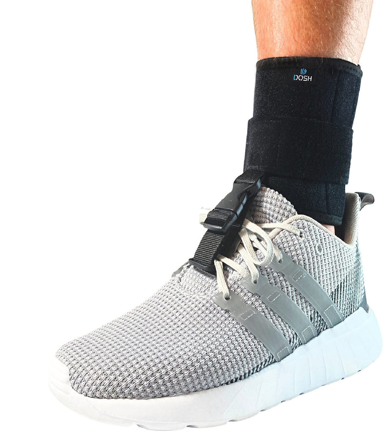 Dosh AFO Foot Drop Brace - Drop Foot Brace for Walking - AFO - Unisex (Black) Black - BeesActive Australia