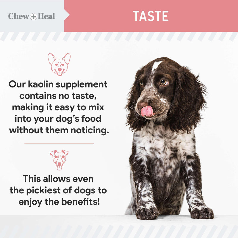 Chew + Heal Labs Anti Diarrhea for Dogs - 2 oz. of Stop The Diarrhea Liquid Supplement with Kaolin - for Diarrhea and Upset Stomach Relief - Made in The USA - BeesActive Australia