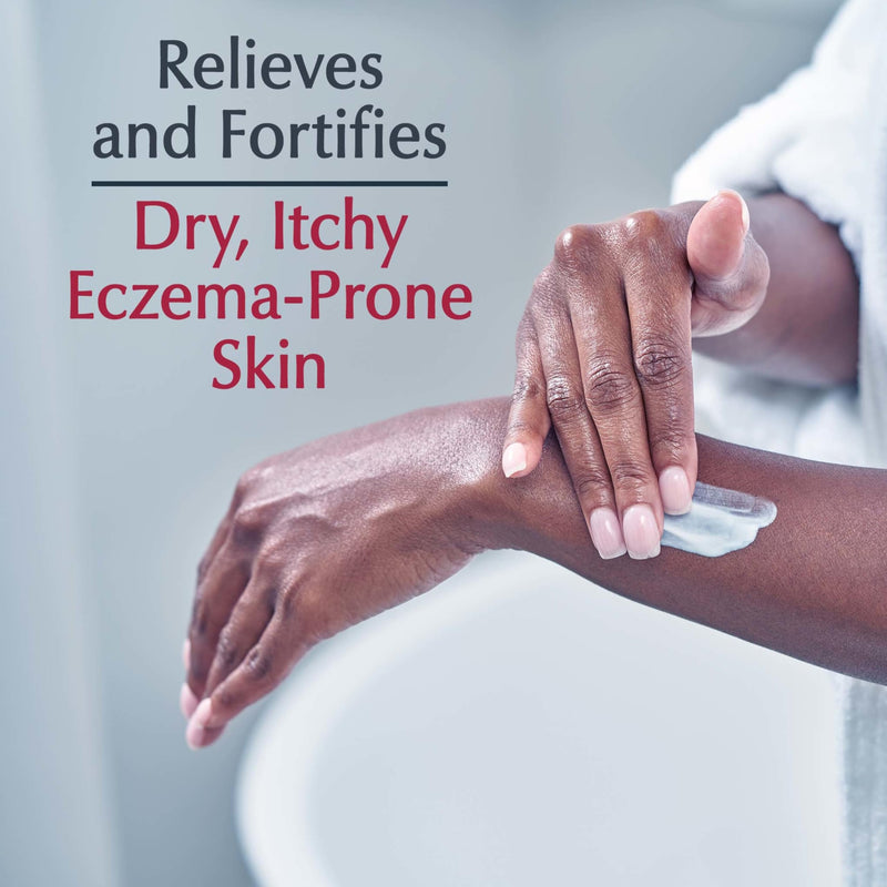 Eucerin Eczema Relief, Full Body Lotion, Moisturizing Eczema Cream with Colloidal Oatmeal (Skin Protectant) and Ceramide 3, 8 Oz Tube 8 Ounce (Pack of 1) - BeesActive Australia