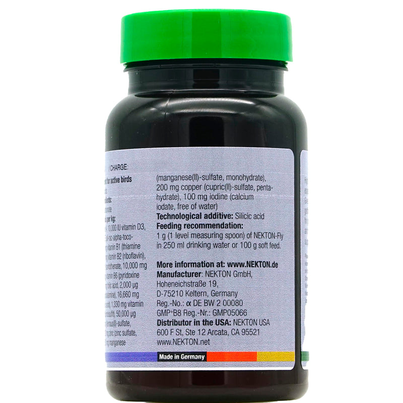 Nekton-Fly Supplement for Active Birds 75g, (2.65oz) 2.65 Ounce (Pack of 1)