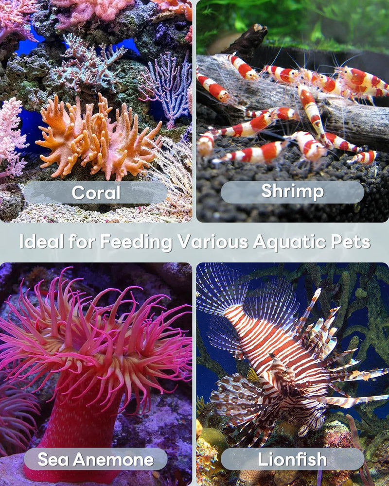 Pawfly Aquarium Coral Feeder 15.7 Inch Long Pipette for Fish Tank Coral Food Feeder Manual Coral Feeding Tube Fish Excreta Cleaner Long Acrylic Syringe for Reef Marine Fish Shrimp Aquatic Plants 15.7 Inches Blue - BeesActive Australia