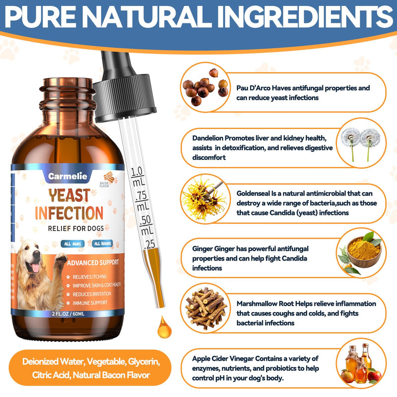 Cat Hairball Support Chews and Natural Yeast Relief for Dogs, Ear Paw Discomfort Care, Cat Hairball Control & Digestion Support