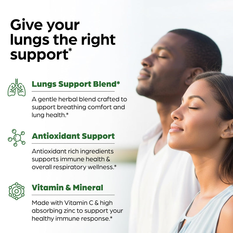 Sandhu's Mullein Capsules for Lungs with Quercetin | Mullein Leaf Extract Supplement for Immune, Lung & Respiratory Health Support | for Men & Women | 60 Count (Pack of 1)