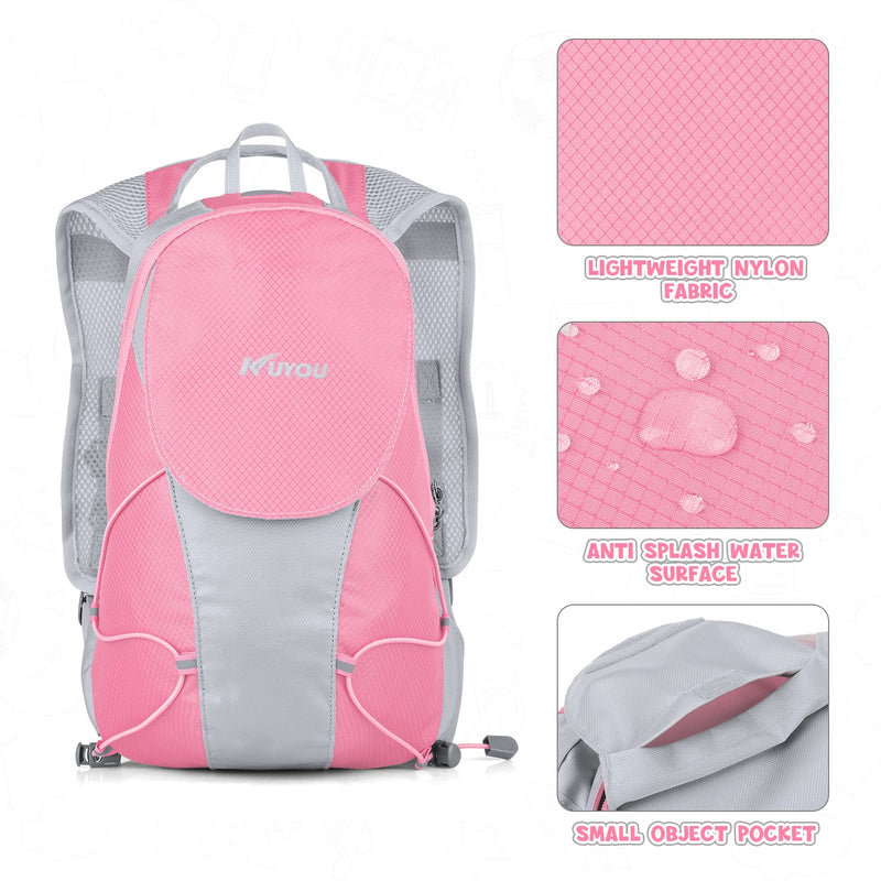 Hydration Pack for Kids Hydration Backpack with 1.5L Hydration Bladder Lightweight Insulated Water Pack for Hiking Biking Climbing Running