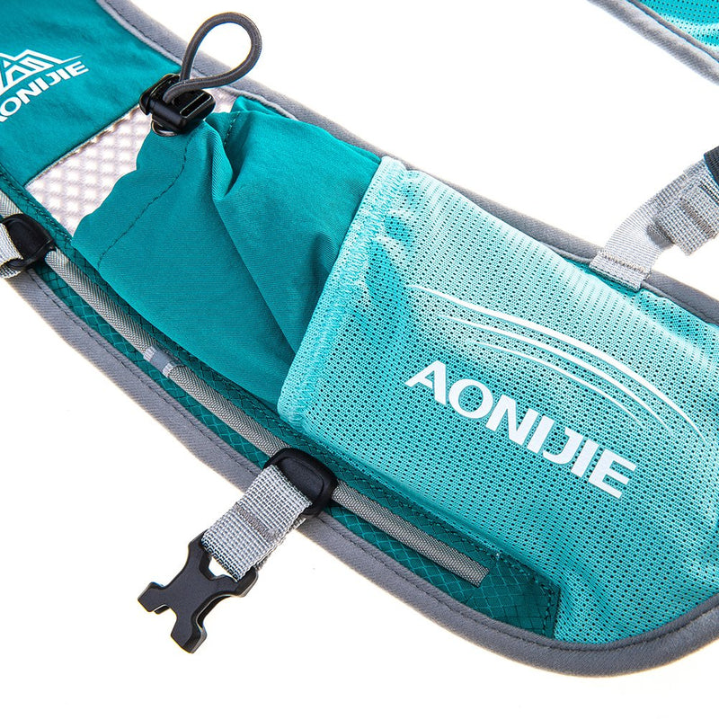 AONIJIE Hydration Vest Pack Backpack 5L Marathoner Running Race Hydration Black - BeesActive Australia