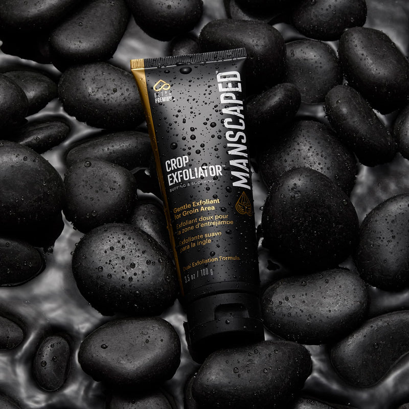 MANSCAPED® Crop Exfoliator™ Gentle Groin Exfoliant Scrub to Soothe and Clear the Skin, Vegan, Cruelty-Free (3.5 oz) - BeesActive Australia