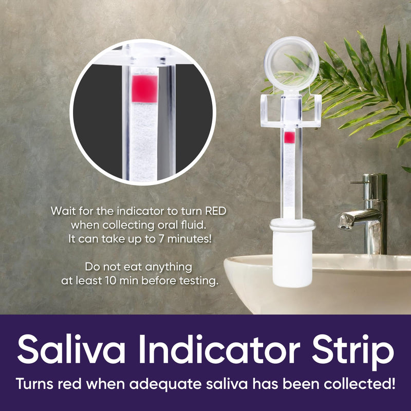 Prime Screen [5 Pack] 6 Panel Oral Saliva Drug Test Kit, Employment and Insurance Testing (AMP, COC, MET, OPI, PCP, THC) - ODOA-166 5 - BeesActive Australia