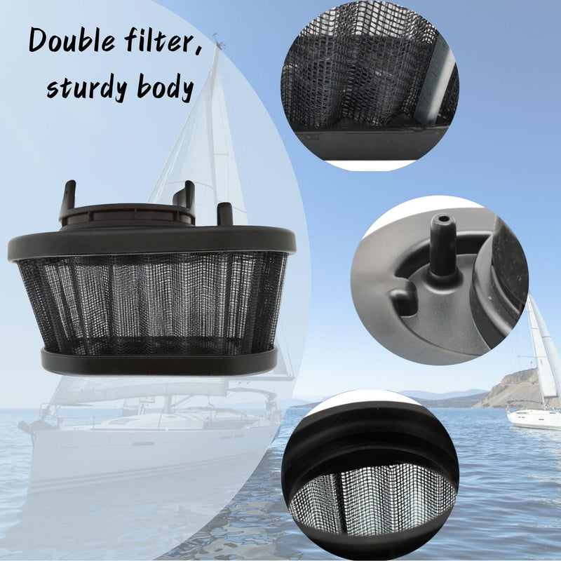 Boat Marine 8M0082911 Air Filter for Mercury Mariner 4 Stroke 75 80 90 100 115 HP EFI Outboard Engine Replacement 897575T02 897575T01 - BeesActive Australia