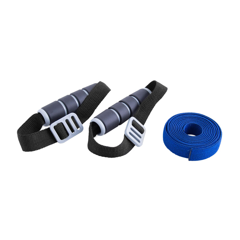 CAP Barbell Elastic Resistant Band with Handles | Multiple Options Medium - Blue - BeesActive Australia