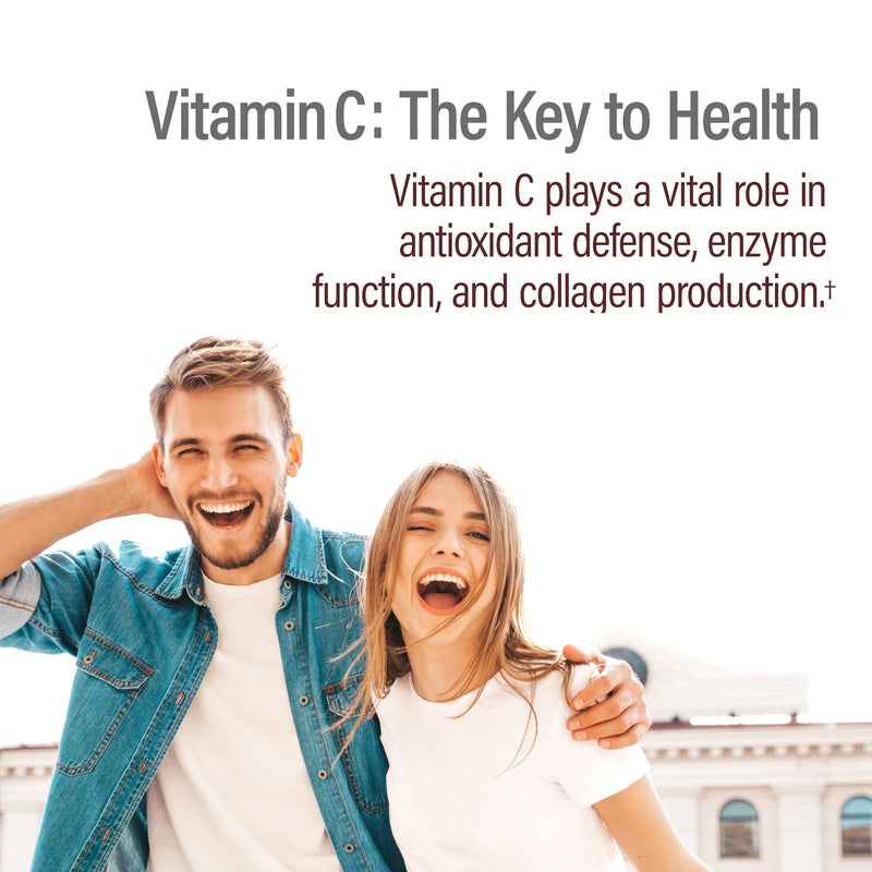 NANOWELL Super Potent Buffered Vitamin C 1000 mg with Bioflavonoid Complex - Antioxidant & Immune Support - Healthy Skin & Joints - Gluten Free - 180 Servings 1,000 mg Capsules