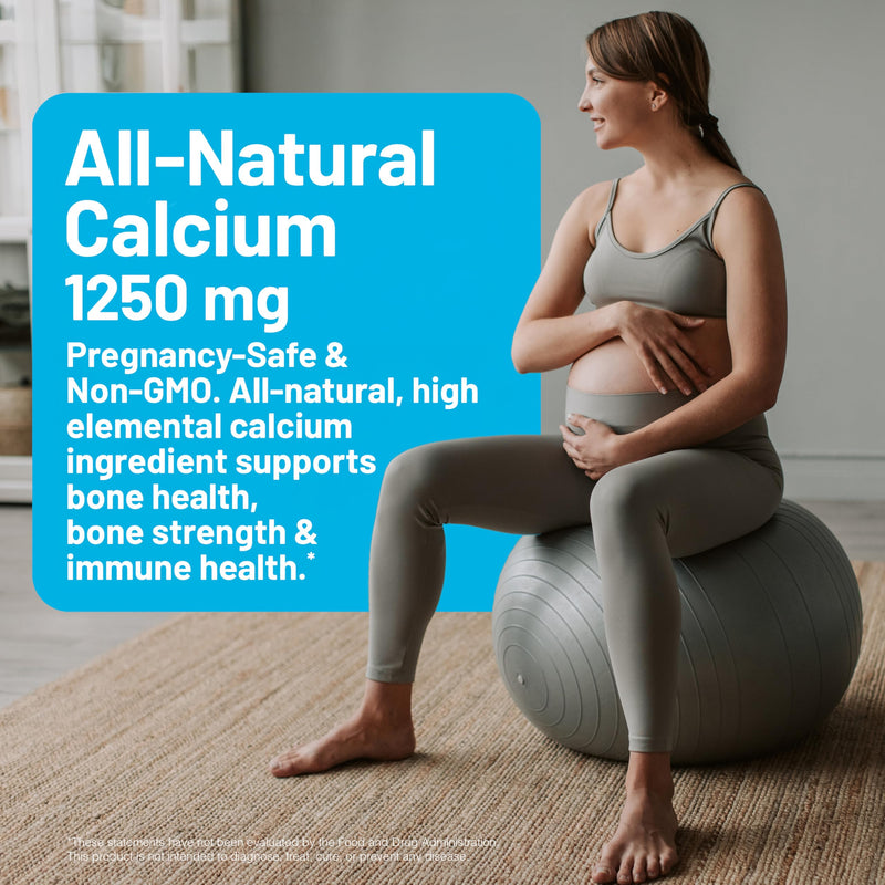 NatureWise High-Purity, All-Natural Calcium 1250mg + Vitamin D3 1000IU + Organic MCT Coconut Oil - Pregnancy Safe + Non-GMO - Absorption Friendly, Gluten Free - 200 Softgels[100-Day Supply] Unflavored 200 Count (Pack of 1)
