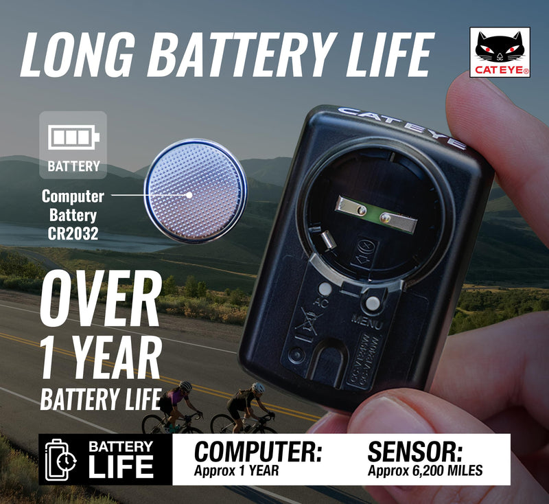 CATEYE Urban Wireless Bike Computer – Analog Speedometer & Odometer with Calorie Tracking, FlexTight™ Mount, Auto Start/Stop, Programmable Odometer & Easy Setup for All Bikes
