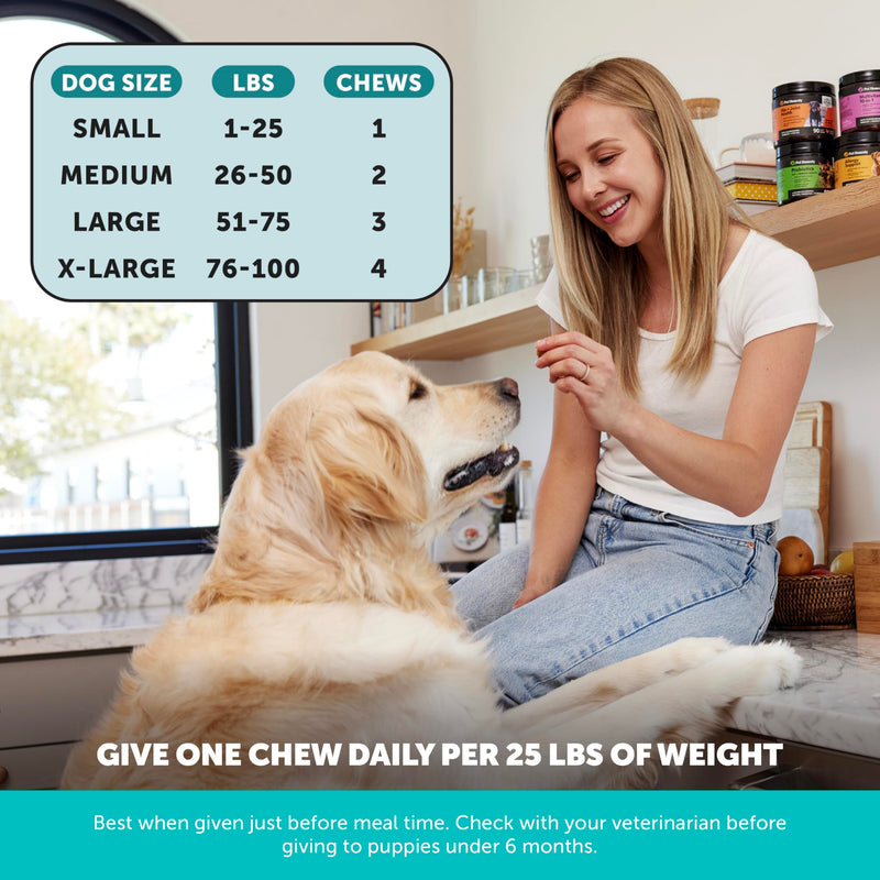 Dog Calming Virtual Bundle – Hemp Calming Fresh Dental Sticks 30 ct + Maximum Strength Hemp Calming Chews 90 ct