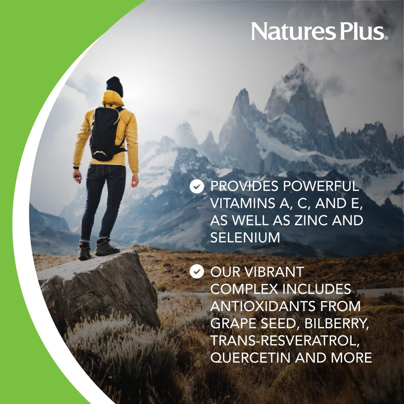 NaturesPlus AgeLoss Eye Support - 60 Capsules - with Lutein, Astaxanthin & Zeaxanthin - Vegetarian, Gluten Free - 30 Servings