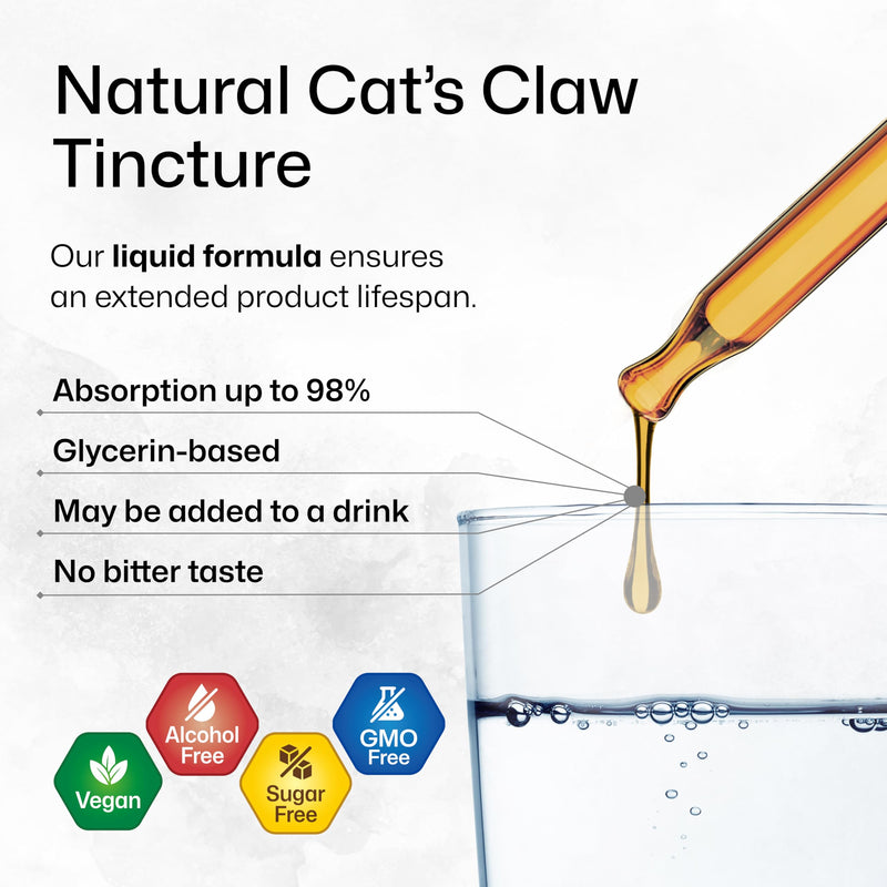BIO KRAUTER Cryptolepis Tincture 4 Fl. Oz. & Cat's Claw Tincture 4 Fl. Oz.