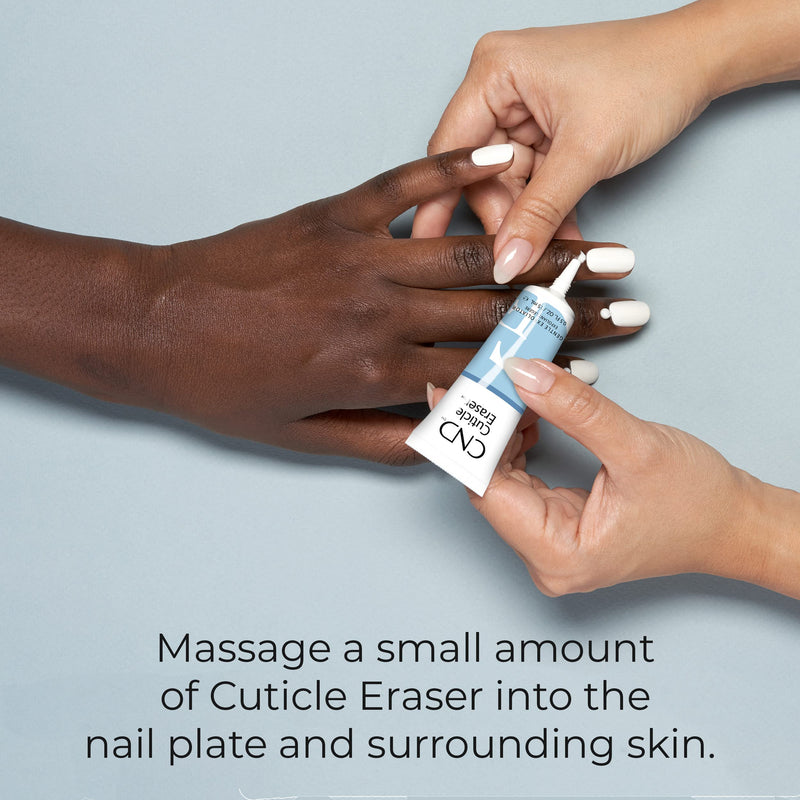 CND Cuticle Couple, SolarOil + Cuticle Eraser, Natural Blend Oils, Moisturizes and Conditions Skin, Gentle Exfoliator, 0.5 fl oz. - BeesActive Australia