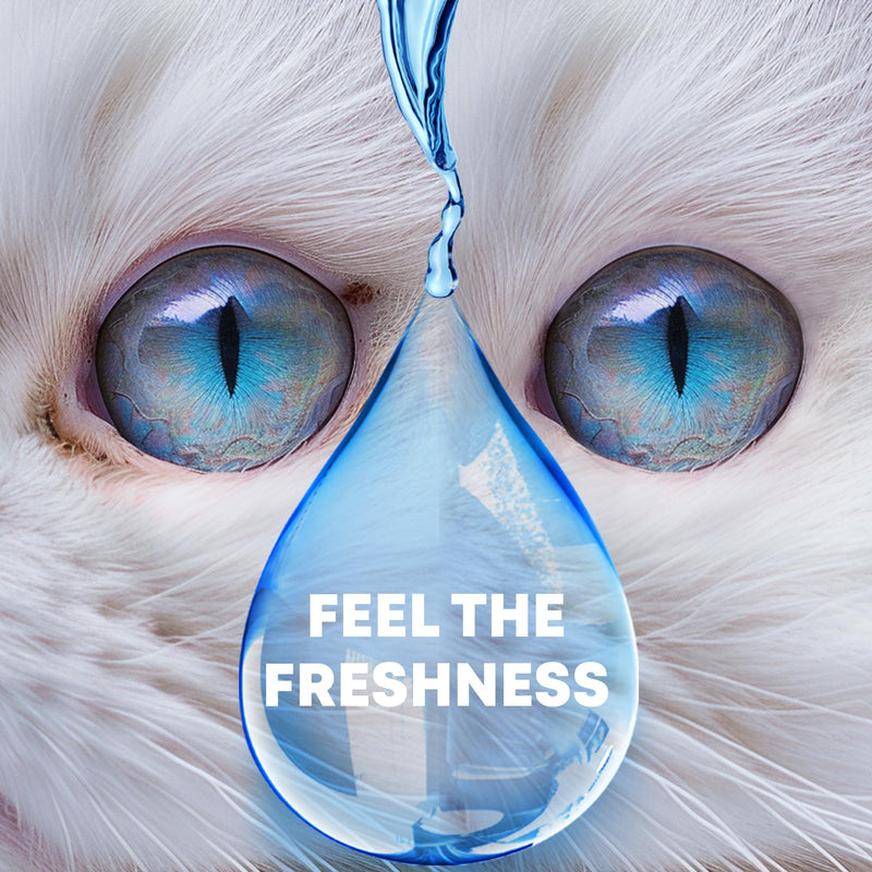 Beloved Pets Pet Eye Wash Drops & Wipes Help Prevent Allergies Symptoms, Infections, Runny, Dry Eyes, Tear Stains - Helps with Abrasions, Irritations - Dirt Crust & Discharge Remover (Eye Wipes) Eye Wipes