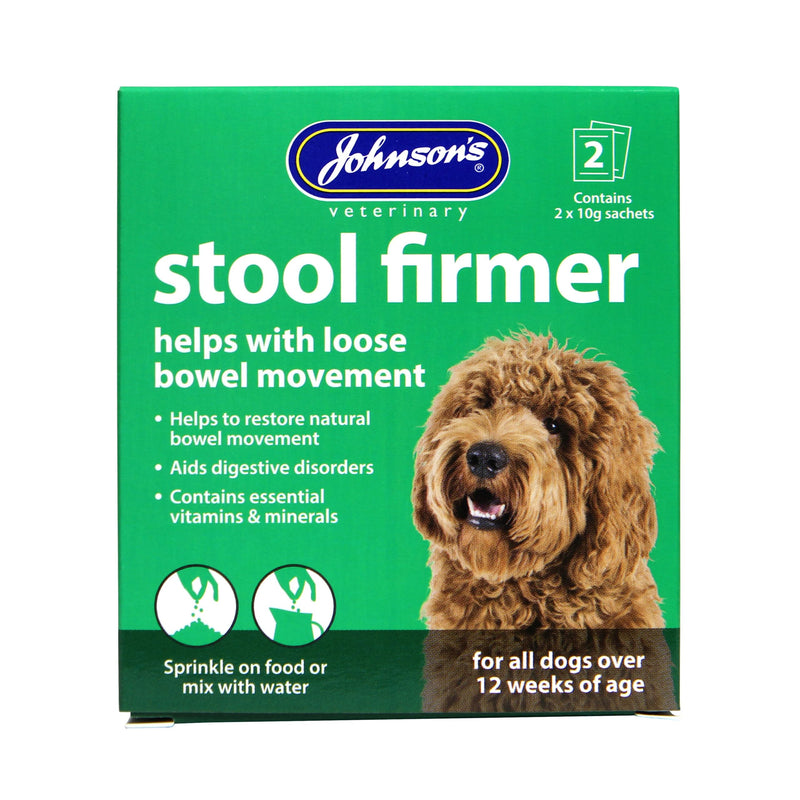 Johnson's Vet Products Stool Firmer - Helps With Loose Bowel Movements (For Dogs) For Dogs