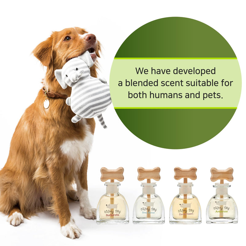 EVENDAY Oh My Silly Air freshener Pet Diffuser - Removing Ammonia Odor Deodorization Long Lasting Aroma Pet Perfume (Burbarella) Burbarella - PawsPlanet Australia