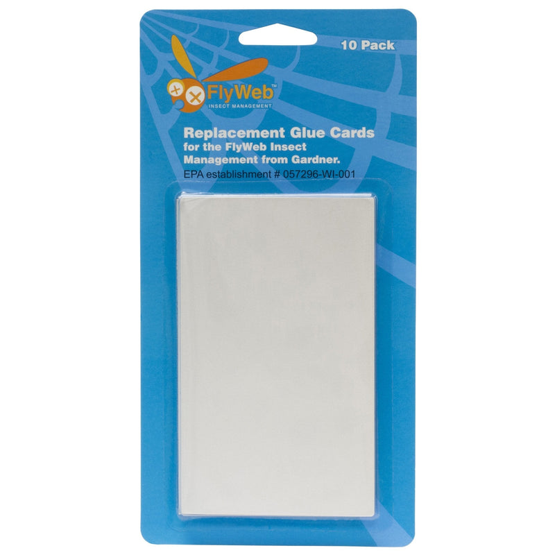 10 Fly Web Glue Boards for Flyweb Fly Light