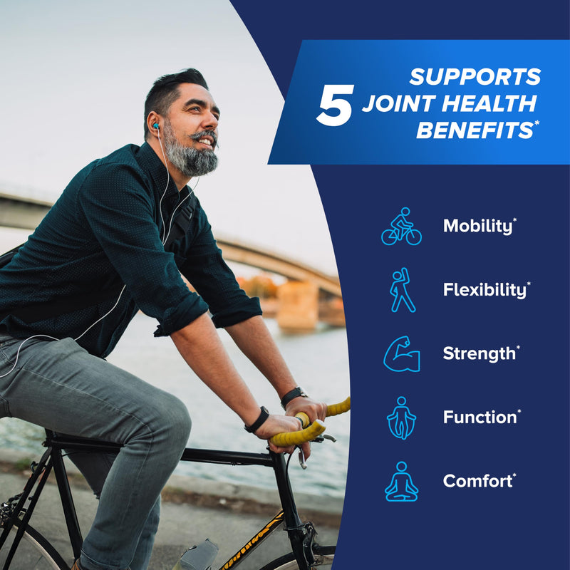 Osteo Bi-Flex Triple Strength Glucosamine Chondroitin Supplement | Improve Joint Function, Strength, Flexibility, Mobility 80 Coated Tablets 80 Count (Pack of 1)