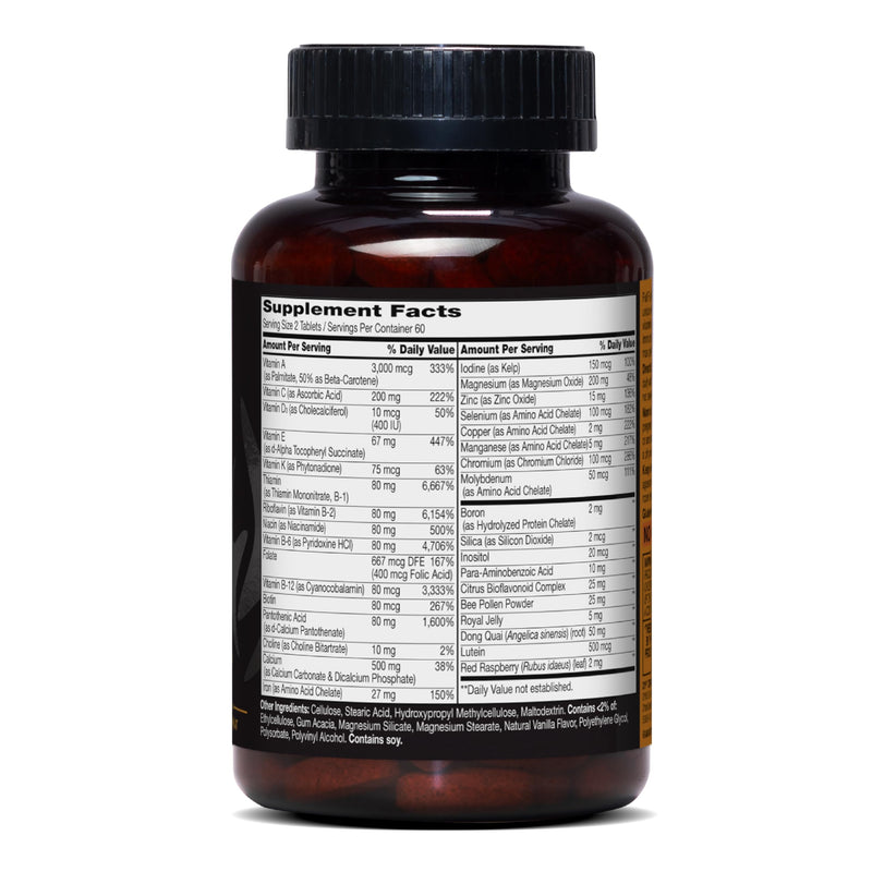 21st Century Full Fuel 365 Active Women's Multivitamin, 120 Tablets, Daily Vitamins and Minerals for Energy, Muscle Support, Immune Health, Gluten Free