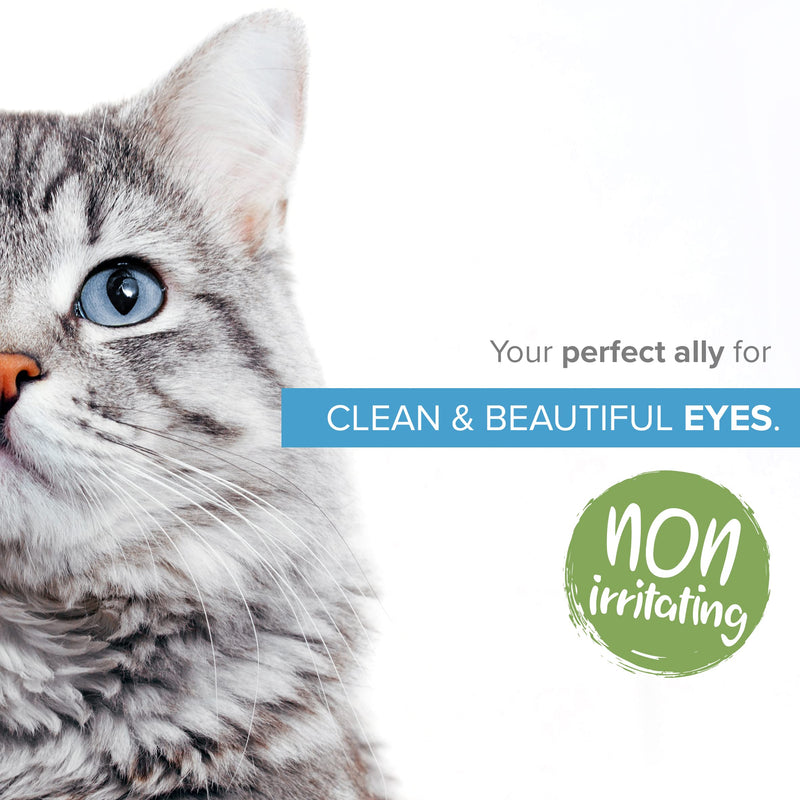 Institut Katharos Eye Drops for Dogs & Cats - Helps with Eye issues - Powerful Dog & Cat & Kittens Solution : Wash, Care, Dry, Gunky Eyes