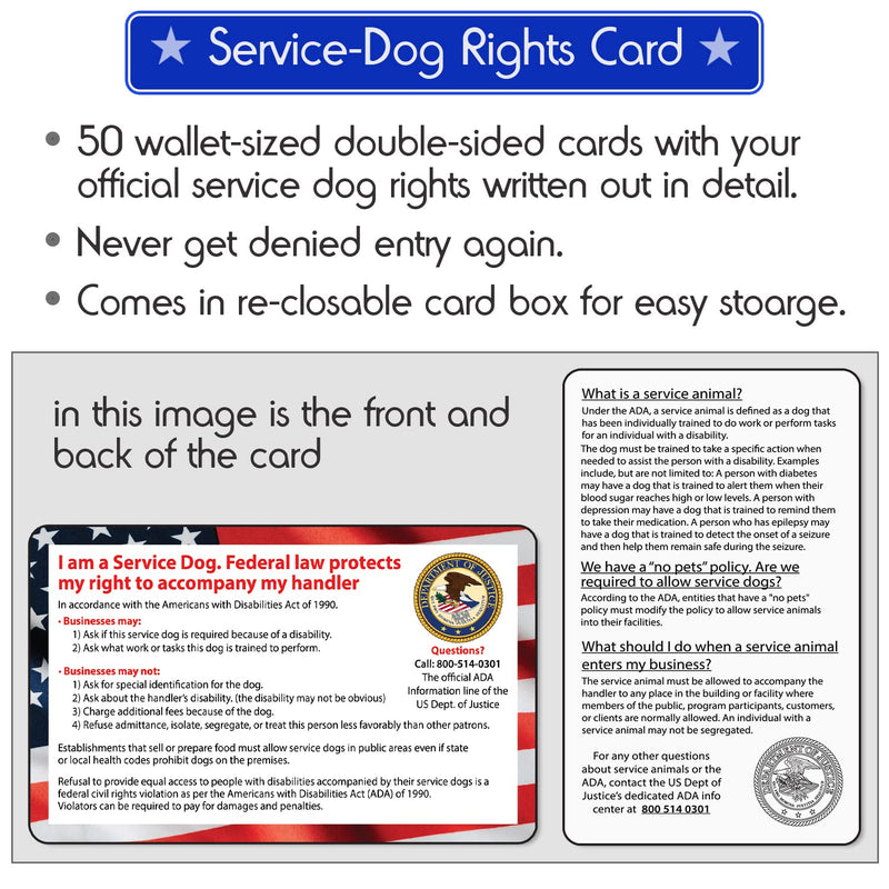 Service Dog Vest, ID Tag and ADA Info Cards - Harness in X Small to XX Large, Durable Metal Tag, 2-Sided Service Animal Cards. ESA Accessory Set SMALL (Chest: 18.5 - 24 Inch) - BeesActive Australia