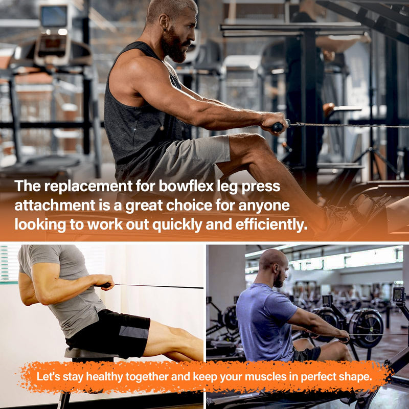 Adjustable Leg Press Rowing Belt Strap Compatible with Bowflex PR1000 Gyms Gym Accessories, Leg Press Attachment Also Fit for Ultimate 2 Blaze Elite Sport, Blaze, Sport Gym