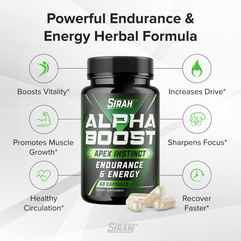 Testosterone Booster for Men - Male Enhancing Supplement - 60 Day Supply