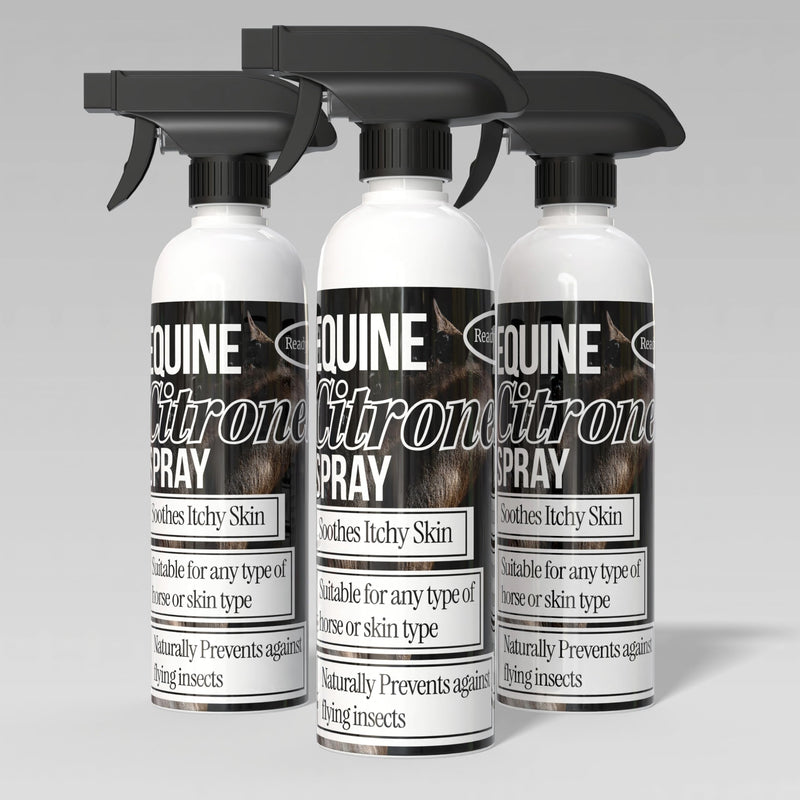 Citronella Horse Spray – Natural Fly Repellent for Horses, Long-Lasting Protection Against Flies, Midges and Mosquitoes, Gentle on Skin, Ideal for Riding and Stable Use (100ml) 100ml