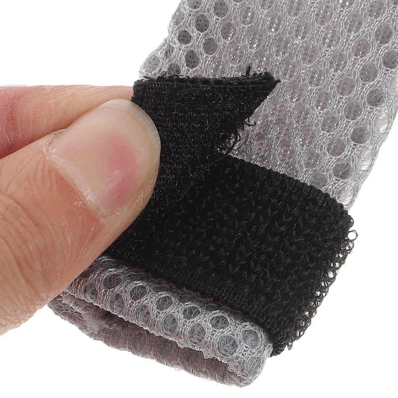 UKCOCO Anti-scratch Shoes for Cats - Adjustable Cat Shoes for Scratching Polyester Cat Paw Protector Cat Anti-slip Sock Shoes for Body Control Nail Trimming - BeesActive Australia