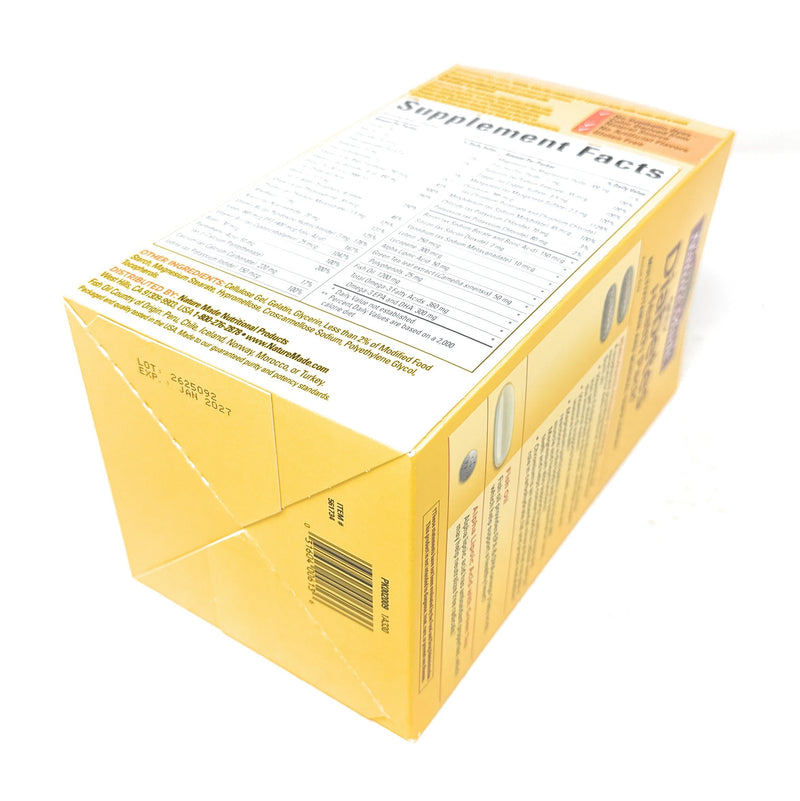 Nature Made Daily Diabetes Health Pack, Dietary Supplement for Nutritional Support, 60 Packets