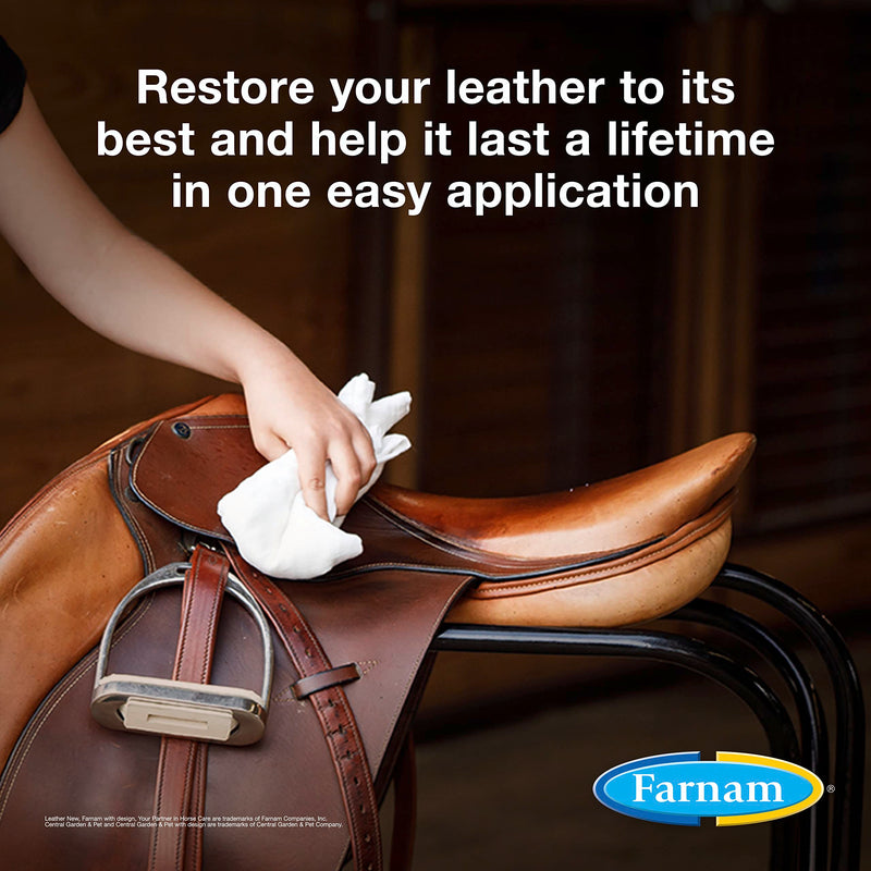 Farnam Leather New Easy-Polishing Glycerine Saddle Soap and Leather Saddle Cleaner, Protects and Preserves Leather, Cleans, Conditions and Polishes, 16 Oz. 16 Fl Oz (Pack of 1) - BeesActive Australia