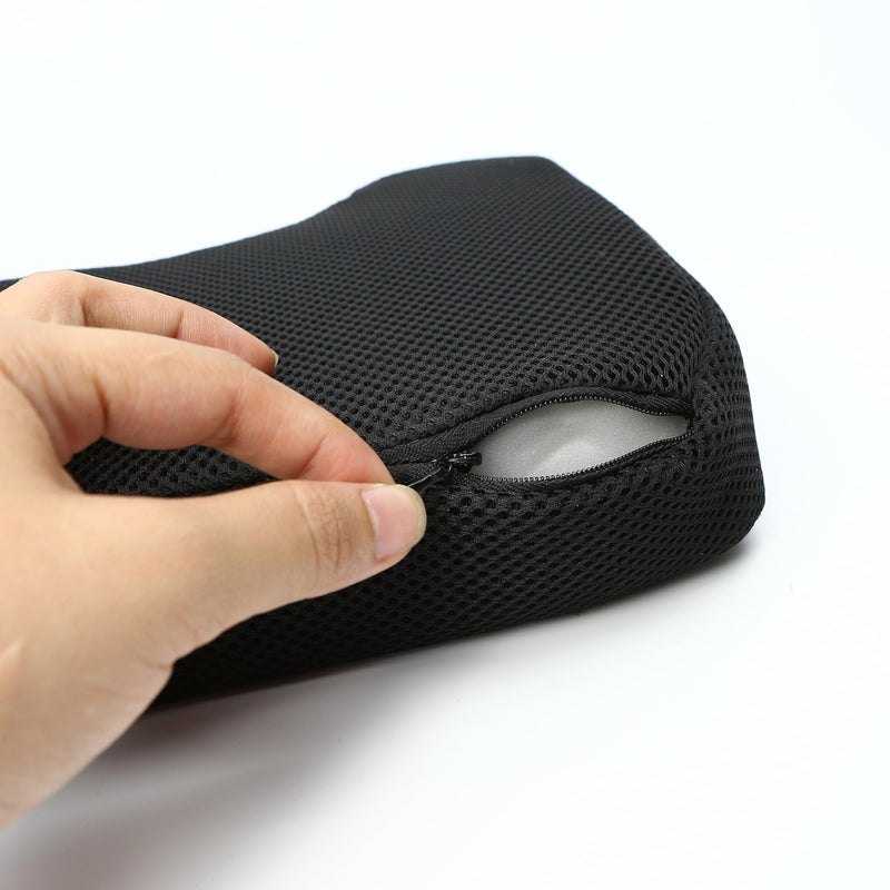 Custom Memory Foam Seat Cushion Soft Accessories for Indoor Exercise with Washable Cover, Straps for Rowing Machine, Recumbent Stationary Bike Pad - BeesActive Australia