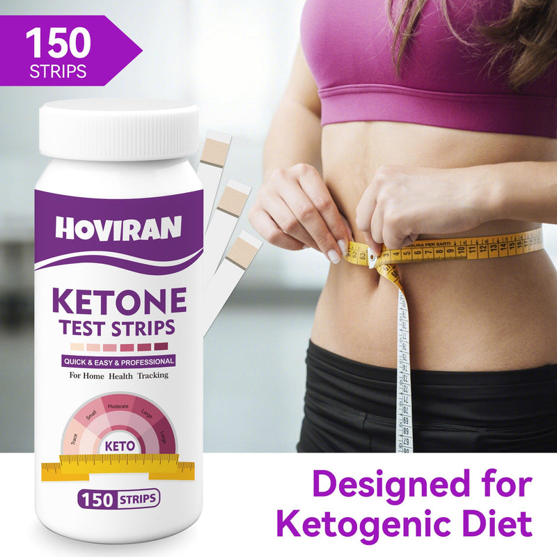 150-Count Ketone Test Strips for Urine Testing ‚Äì Monitor Ketosis for Ketogenic & Low-Carb Diets