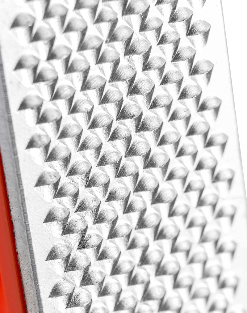QWORK Mini Rasp Hoof File Equine Hoof Rasp Coarse-Toothed, Removes Excess Hoof Faster Horseshoe File Coarse Tooth with Plastic Handle, for Foals, Goats and Other Small hoofed Animals 1pc - BeesActive Australia