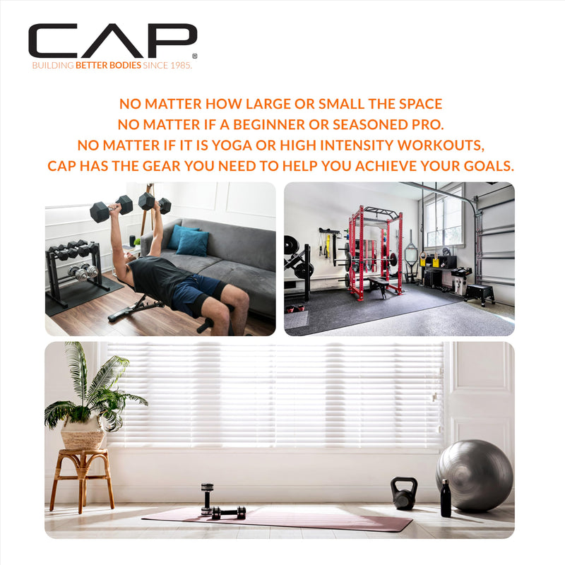 CAP Barbell Premium Nylon Weightlifting Belt | Multiple Options Black Small