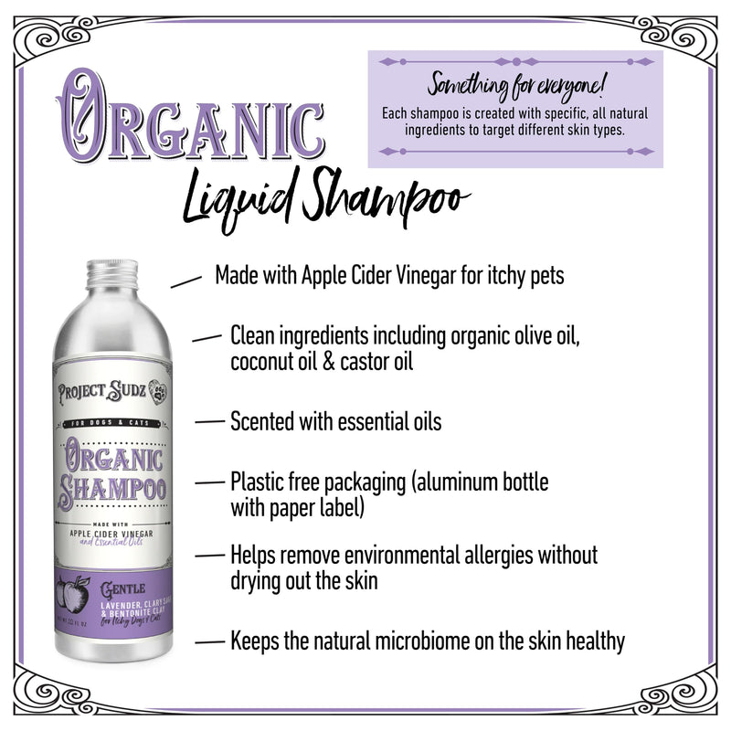 Gentle All Natural Dog Shampoo | Liquid Shampoo for Dogs | Lavender - PawsPlanet Australia