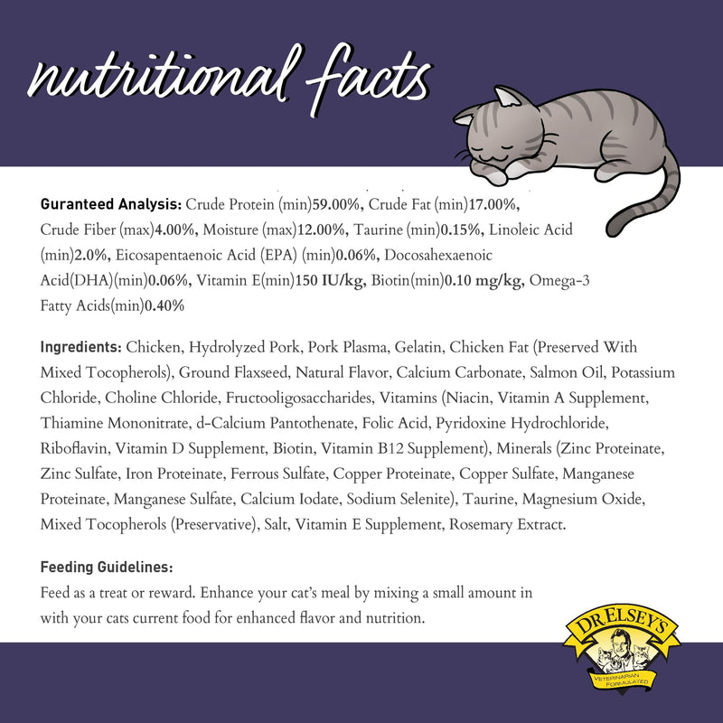 Dr. Elesy's Protein Bites Chicken Cat Treats 6oz - BeesActive Australia