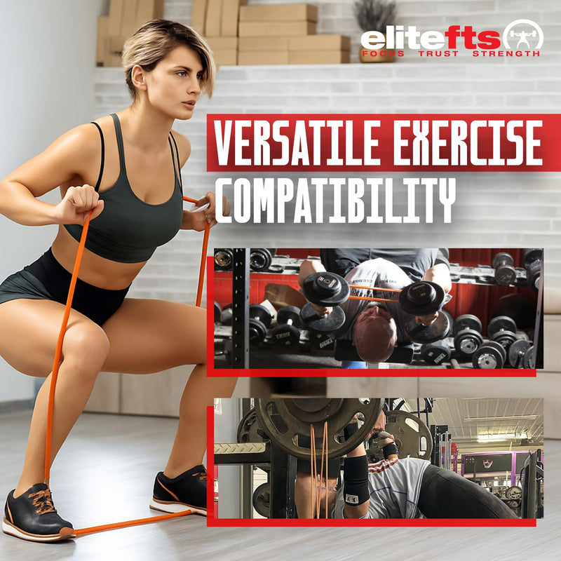EliteFTS Pro Resistance Band - Boost Core Stability and Flexibility with This Portable, Joint-Friendly Tool Pair PRO MICRO RESISTANCE BAND