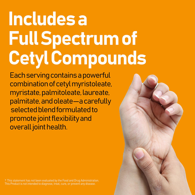 NANOWELL, Cetyl Myristoleate Complex, CMO, Ultra Support for Relief from Joint Discomfort and Stiffness, Advanced Joint Mobility & Comfort Formula 90 Capsules