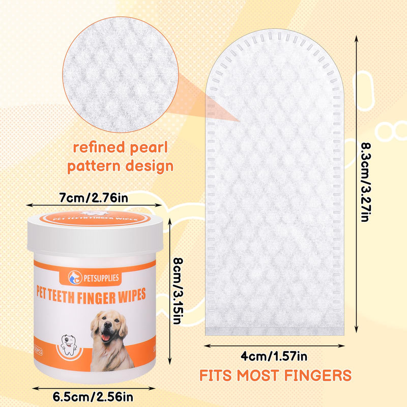 taonganui 3 cans of 150 ear cleaners, ear care finger pads for dogs and cats, ear wipes, ear cleaners, dog dental care finger pads, ear finger wipes for dogs and cats, care and hygiene - BeesActive Australia