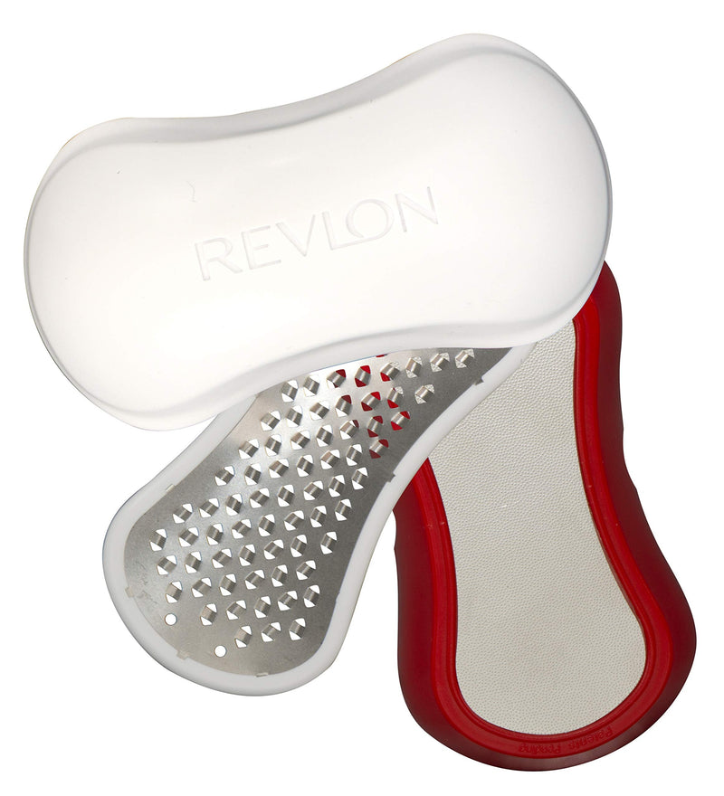 Revlon Pedicure Kit, PediExpert Foot File, Callus Remover & Nail Clipper, Nail Care Tools, Easy to Use, Stainless Steel, 3 Piece Set 1 Count (Pack of 1) - BeesActive Australia