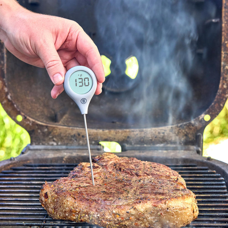 ThermoWorks ThermoPop 2 — Best Value Instant Read Thermometer - Cayenne Pepper Red