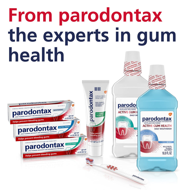 Parodontax Complete Protection Soft Toothbrush for Healthy Gums and Strong Teeth - 2 x 2 Pack 4 Count (Pack of 1) - BeesActive Australia