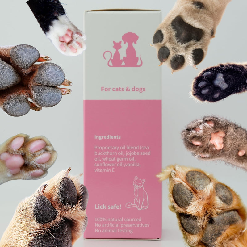 Toe Bean Oil: Premium Paw & Nail Cleansing Treatment, 100% Natural, Safe for All Cats and Dogs, 2 Fl. Oz. - BeesActive Australia