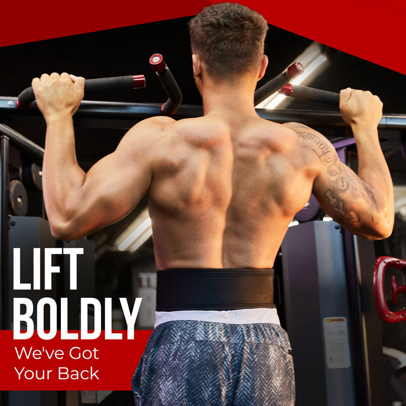 Self-Locking Weight Lifting Belt - 4-inch Gym Belt for Men, Weight Belt for Men, Lever Belt Weightlifting, Crossfit Weightlifting Belt, Weight Lifting Belts, Weight Belts for Lifting Men