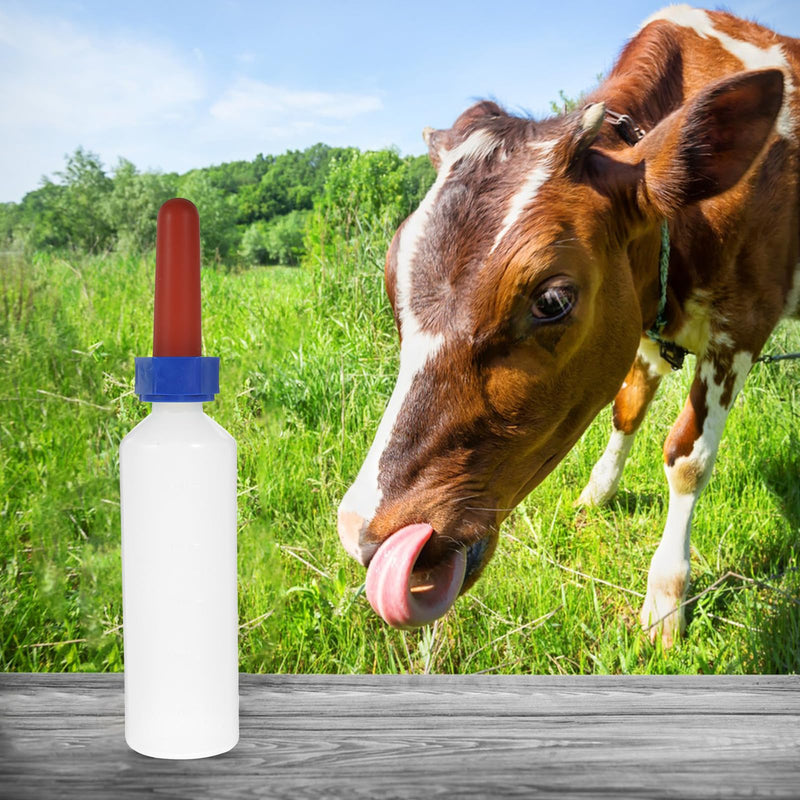 Yardwe Milking Bottle 500ml for Calves Nutritious Rearing Bottle and Milk Bottle for Feeding - Ideal for Small Animals Cats - Puppies Goats and Sheep Practical Drinking Feeder for - BeesActive Australia