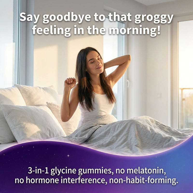(2 Pack) Glycine Gummies, Glycine 3g With L-theanine & Magnesium Glycinate, Glycine Supplements for Sleep, Detox, Relax, Nerve Support, High Absorption, Sugar Free, Vegan, Non-GMO, Mixed Berry Flavor 60 Count (Pack of 2)